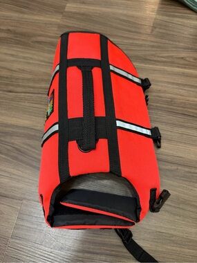 Dog Life Jacket Flotation Vest Outward Hound Pet Gear Size XS Orange 11-15" Dog